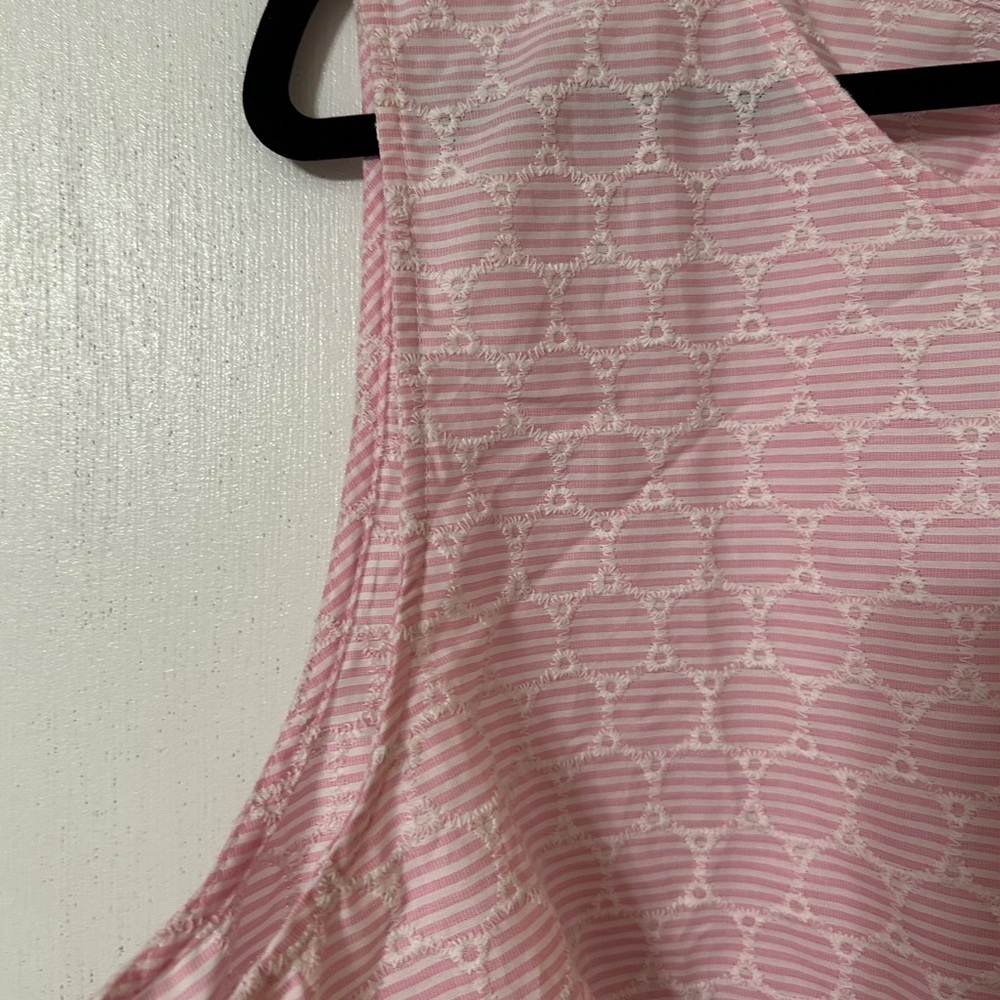 Talbots Pink Patterned Tank Top - Picture 4 of 8